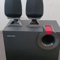 اسپیکر ۳ تیکه کامپیوتر برند معتبر و بسیار باکیفیت