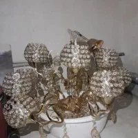 لوستر 12 شاخه|لوستر و چراغ آویز|مشکیندشت, |دیوار