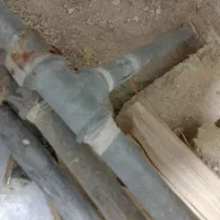 ۳۰ متر لوله فلزی گالوانیزه کاملا سالم متری ۱۰۰