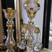شمعدان طلاکوب اصل