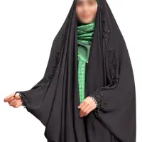 چادر مشکی عربی جواهردوزی مشکات(تنوع پارچه) کد12064