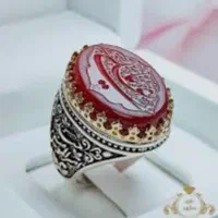 انگشتر نقره طالع . موکل دار