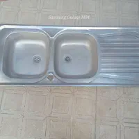 سینک ضرفشویی دوقلو درحد نو