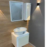 روشویی کابینتی فول ست نسکافه ای ۴۰×۵۵|لوازم سرویس بهداشتی|قزوین, |دیوار
