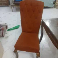 میزناهارخوری ۶نفره /باشیشه رومیزی/روکش دارفوری|میز و صندلی غذاخوری|تهران, مشیریه|دیوار