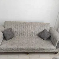 مبل هفت نفره همراه با جلو مبلی