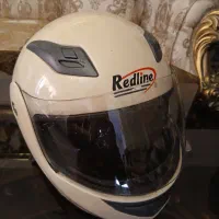 کلاه کاسکت Redline فک جدا عینک دار.