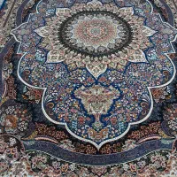 یک جفت فرش 9متری 1000شانه ده رنگ طرح پرهام