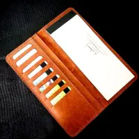 کیف دسته چک چرم گاوی دستدوز