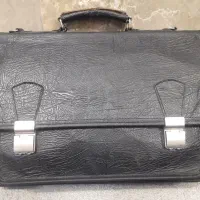 کیف چرم اداری دانشجویی کاملا سالم تمییز در