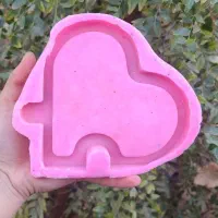 قالب سیلیکونی شمع و سنگ