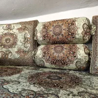 پشتی شاهنشین ترمه یزد|مبلمان خانگی و میز عسلی|اسفراین, |دیوار