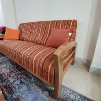 مبل ۷ نفره و جلو مبلی|مبلمان خانگی و میز عسلی|قم, انسجام|دیوار