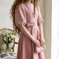 پیراهن شیک به همراه کفش ست