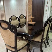 میز ناهارخوری ۶ نفره چوب راش و شرکتی درحدنو|میز و صندلی غذاخوری|تهران, دانشگاه شریف|دیوار