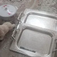 سینی پذیرایی  مجسمه ظروف اشپزخانه