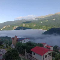 ویلای نوساز دوخوابه با چشم انداز زیبا و تراس بزرگ