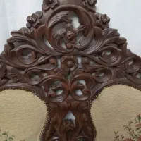 مبل سلطنتی فرهی پشت و رو کنده کاری ۹ نفره