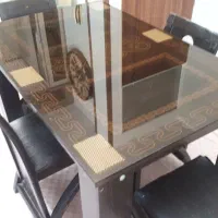 میز نهارخوری چهارنفره چوبی