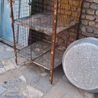 قفس کبوتر یک بیست طولش عرضش هشتاد دو طبقه