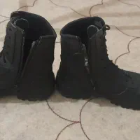 پوتین مشکی زیپدار|کیف، کفش، کمربند|کرمانشاه, |دیوار