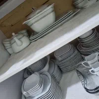 سرویس چینی ۱۲ نفره درجه ۱ چینی تقدیس پارمیس|ظروف سرو و پذیرایی|مشهد, طلاب|دیوار