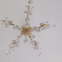 لوستر طلایی ۵ شاخه|لوستر و چراغ آویز|تهران, ستارخان|دیوار