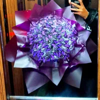 دسته گل پروانه ای هدیه تولد سوپرایز کادو ولنتاین|گل مصنوعی|کرج, حصارک بالا|دیوار