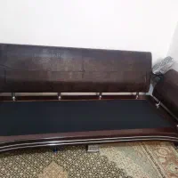 کاناپه سه نفر در حد نو|مبلمان خانگی و میز عسلی|کرمانشاه, |دیوار