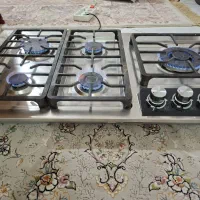 اجاق گاز صفحه ای رومیزی استیل تر و تمیز
