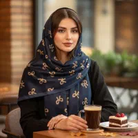 شال مخمل موهر  طرح دار|لباس|گناباد, |دیوار