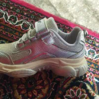 کفش اسپرت نقره ای