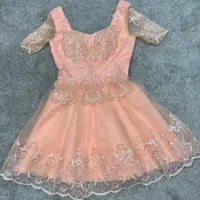 پیرهن مجلسی فوق العاده شکیل و پر کار   کاملا نو|لباس|گرگان, |دیوار