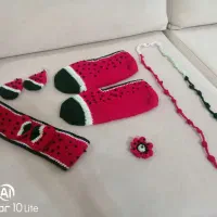 بافت های خوشگل یلدایی 5 تیکه