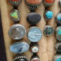 انگشترکلکسیونی(فاخر)عقیق گردنی شمایل قنبری قدیمی|جواهرات|قم, گلزار|دیوار