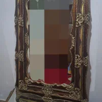 اینه کنسول چوبی|بوفه، ویترین، کنسول|گنبد کاووس, |دیوار