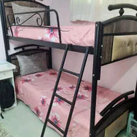 تخت دوطبقه|تخت و سرویس خواب|بردسکن, |دیوار