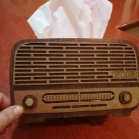 جای دستمال کاغذی طرح رادیو