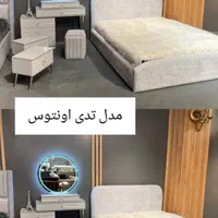 تخت خواب مینیمال فندی|تخت و سرویس خواب|اهواز, کمپلو جنوبی|دیوار