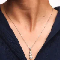 نیمست نقره زنانه و دخترانه مدل فلاور|جواهرات|تبریز, |دیوار