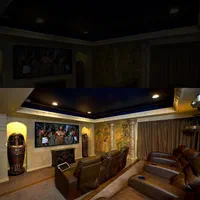 ویدیو پروژکتور سینما در خانه پرده هوشمند پروژکشن