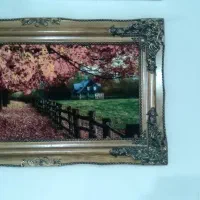 تابلو فرش چوبی