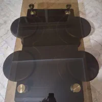 میزجلو مبلی به همراه ۴ عدد عسلی|مبلمان خانگی و میز عسلی|کرج, شهرک فهمیده|دیوار