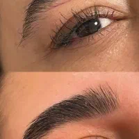 اصلاح تخصصی ابرو  با وکس سرد وبدون تیغ با طراحی