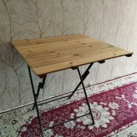 میز چوبی ۴نفره تاشو