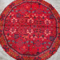 رومیزی قرمز یلدایی|صنایع دستی و سایر لوازم تزئینی|رشت, هلال احمر|دیوار