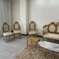مبل سلطنتی (آبنوس) و میز نهار خوری|مبلمان خانگی و میز عسلی|کرج, گلستان|دیوار
