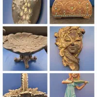 دکوری پتینه کمیاب ظرف و مجسمه و....