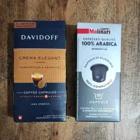 کپسول قهوه Davidoff و Molinari