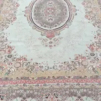 فرش ماشینی ۹متری سالم .کارکرده.رنگ کرم